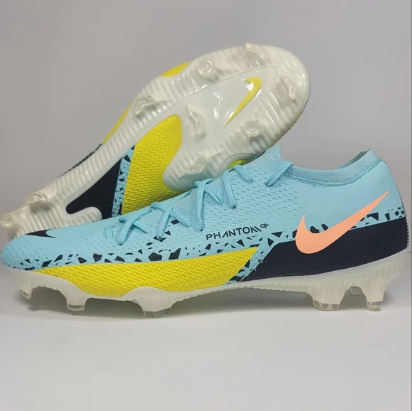 Men's Size 13 Nike Phantom GT2 Pro FG Soccer Cleats Glacier Ice